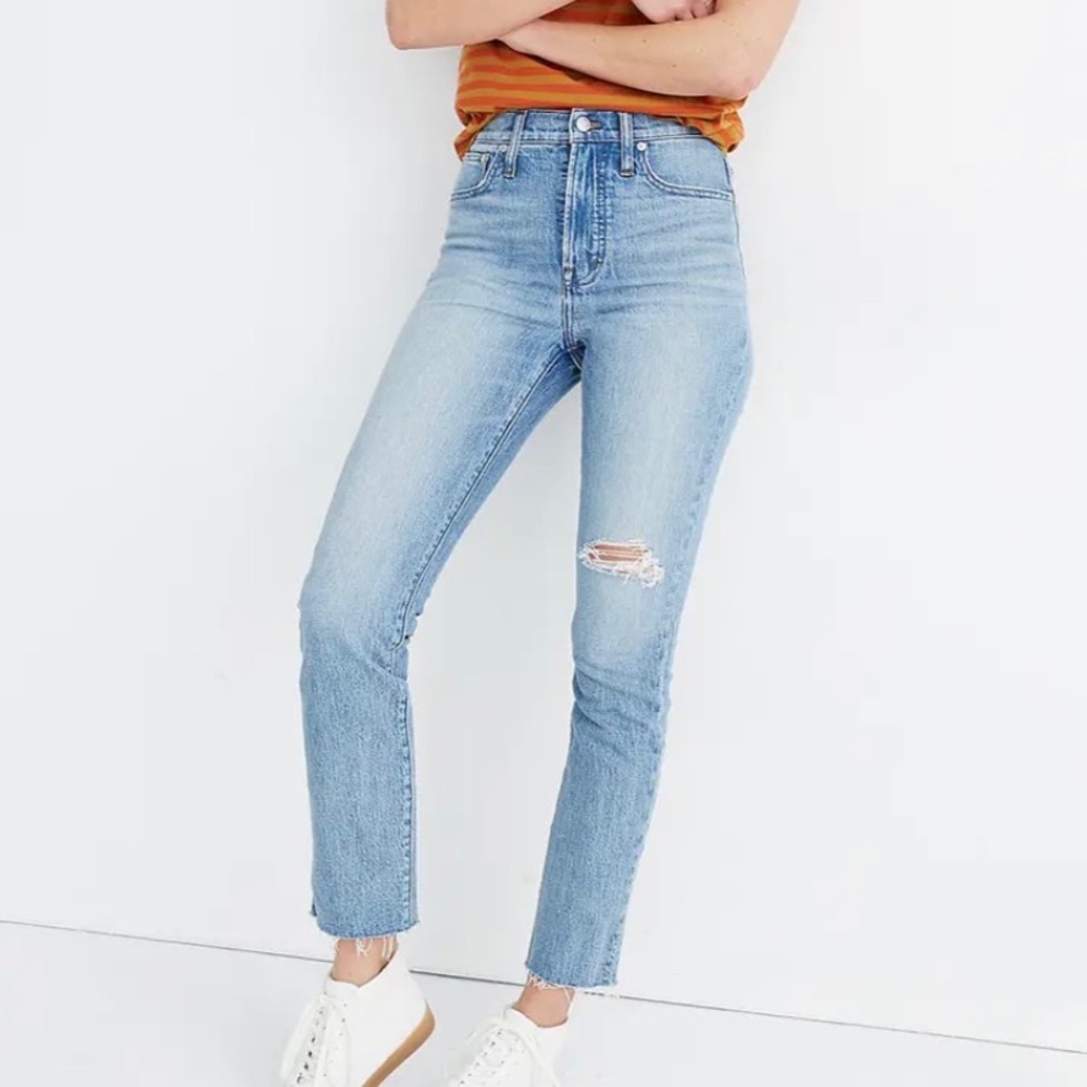NWT Madewell Perfect Vintage Crop Jean